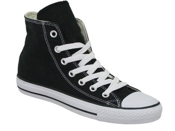 CONVERSE ALL STAR CZARNE TRAMPKI WYSOKIE DAMSKIE