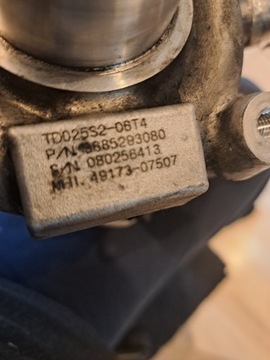 BERLINGO PARTNER 308 207 TURBO TURBÍNA 1.6 HDI 9685293080