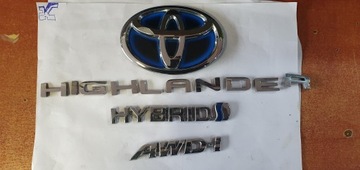 TOYOTA HIGHLANDER ZNAK LOGO