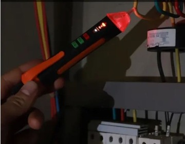 ТЕСТЕР НАПРЯЖЕНИЯ ИНДУКТИВНЫЙ ТЕСТЕР БЕСКОНТАКТНЫЙ ИЗМЕРИТЕЛЬ ТРУБКА 12 В - 1000 В