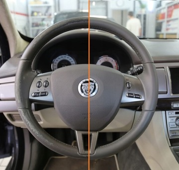 FARBA RENOWACJA SKÓR KIEROWNIC BMW Dakota grau 60