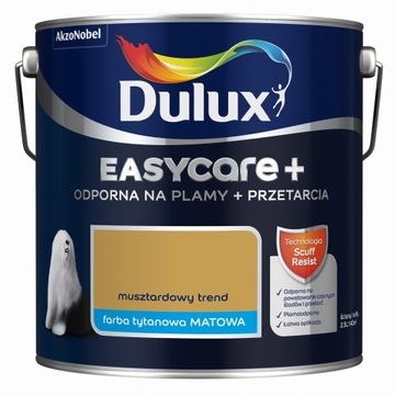 DULUX EASYCARE+ 2,5L - Musztardowy trend