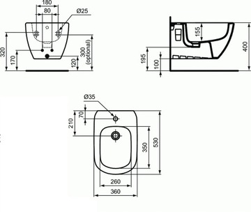 GROHE FRESH FRAME +ЧАША+БИДЕ IDEAL +КАРКАС БИДЕ