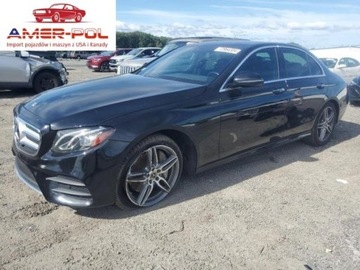 Mercedes Klasa E W213 2019 Mercedes-Benz Klasa E 2019r., 4MATIC, od ubezpieczalni 3.0 Benzyna 362KM