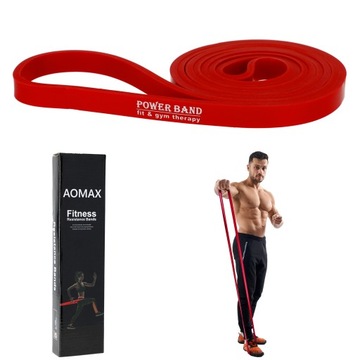GUMA OPOROWA TAŚMA DO ĆWICZEŃ FITNESS CROSSFIT 7-17kg