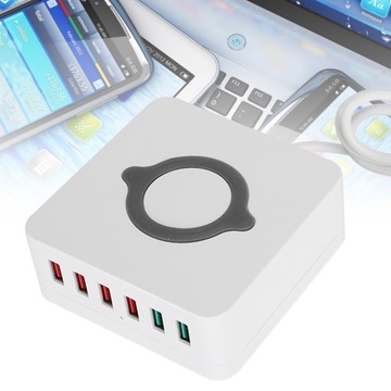 Беспроводная зарядная станция Smart USB 6.