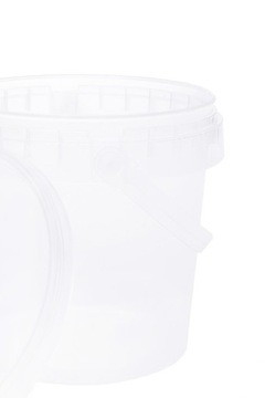 Пластиковое ведро с крышкой 1 литр ДЛЯ ЕДЫ!