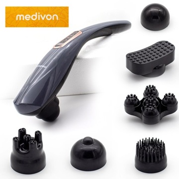 UNIWERSALNY MASAŻER BEZPRZEWODOWY DO CIAŁA PISTOLET MEDIVON MD-7280