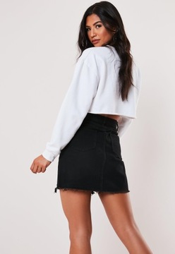 CZARNA JEANSOWA SPÓDNICA MISSGUIDED 36