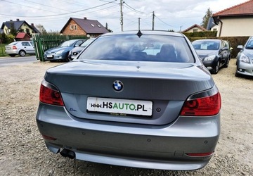 BMW Seria 5 E60 2005 BMW Seria 5 BENZYNA R6 177KM SKORA automat atrakcyjny wyglad okazja, zdjęcie 15