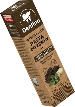 DENTINO PASTA DO ZĘBÓW 100 ml WYBIELAJĄCA BRZOZA