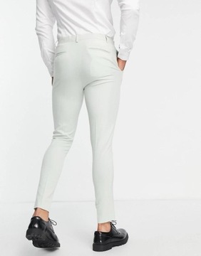 Asos Design ojw SPODNIE SUPERSKINNY ELEGANCKIE 34/32