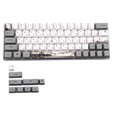 Russian Character Dye Subbed PBT OEM Keycap Set