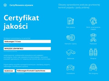 Volkswagen T-Cross 2022 Volkswagen T-Cross rata brutto od 856 zł / m-c | K, zdjęcie 4