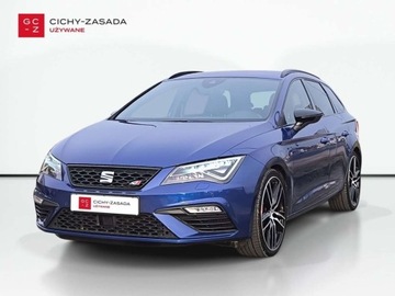 Seat Leon III CUPRA ST Facelifting 2.0 TSI 300KM 2018 Seat Leon 2.0 TSI 300KM 4DRIVE Salon PL DCC Seat Media 2.0 Benzyna