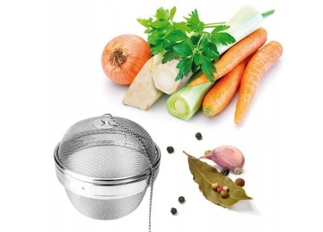 СИТНО-КОЗИНКА ДЛЯ СПЕЦИЙ ДЛЯ ПРИГОТОВЛЕНИЯ СУПА, 9СМ