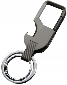 Мужской металлический брелок с открывалкой для бутылок