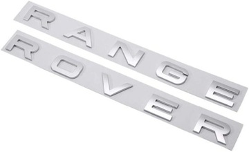 Napis emblemat RANGE ROVER SREBRNY Mat Jakość 1