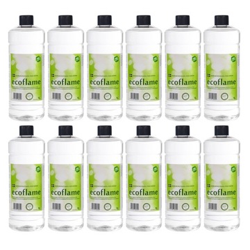 Biopaliwo II generacji EcoFlame 12x 1L. Biokominek