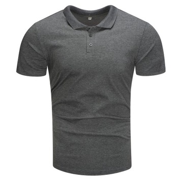 T80 r. XXL MĘSKA KOSZULKA POLO GŁADKA POLÓWKA