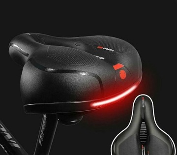 БЕСПЛАТНЫЕ ПОДАРКИ # ГЕЛЕВОЕ СИДЕНЬЕ ДЛЯ ВЕЛОСИПЕДА С ОТРАЖЕНИЕМ