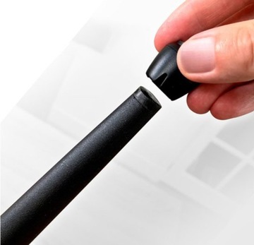 Защитные силиконовые фетровые чехлы на ножки стульев для мебели ЧЕРНЫЕ 17-21 мм x 16 шт.