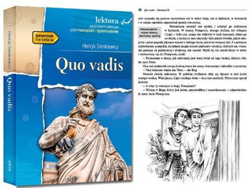 Lektura Quo Vadis z opracowaniem GREG Henryk Sienkiewicz streszczenie