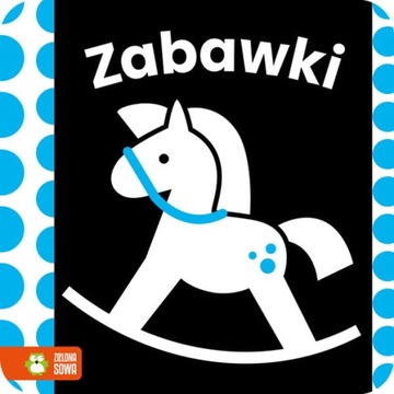 Książeczka kontrastowa dla niemowląt ZABAWKI
