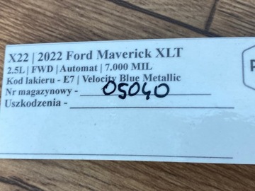 CENTRÁLNÍ HNÍZDO FORD F150 2021+ USA