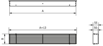 Лофт сетка 350х100