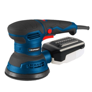 ЭКСЦЕНТРИЧЕСКАЯ ШЛИФОВАЛЬНАЯ МАШИНА BLAUPUNKT 12xБУМАГА 125MM 12000 ОБРАТОВ