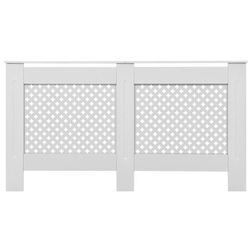 КРЫШКИ РАДИАТОРА, 2 ШТ, БЕЛЫЕ, 152X19X81,5 СМ