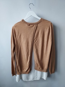 LINEA sweter 100% merynos M