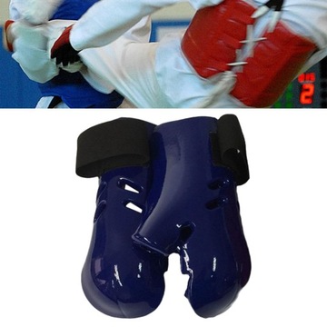 Перчатки для кикбоксинга, губка для упражнений для начинающих, боксерская груша для кикбоксинга, синий S