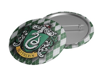 Przypinka broszka Harry Potter - Slytherin