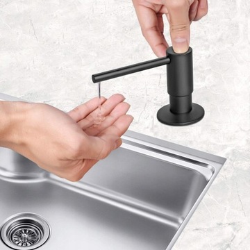 Диспенсер для кухни матовый черный - Премиум