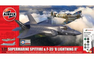 Model do sklejania Zestaw Farby Spitfire F35B Lightning II AIRFIX Licencja