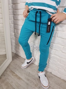 Брюки Despacito синего неба 116 на молнии