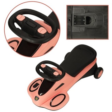 GRAVITY RIDE ДЛЯ ДЕТЕЙ, КОЛЕСА С МУЗЫКАЛЬНОЙ ПОДСВЕТКОЙ, 74 СМ