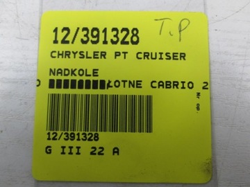 CHRYSLER PT CRUISER PODBĚH ZADNÍ PRAVÉ 04724716AA