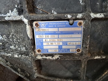 КОРОБКА ПЕРЕДАЧ АВТОМАТИЧЕСКАЯ MAN TGS TGX 12AS2130TD