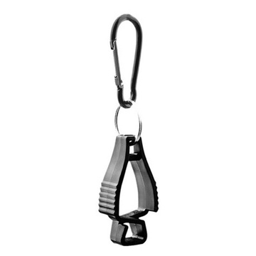 Держатель для перчаток, 5 предметов, черный пластик