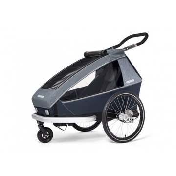 2w1 Przyczepka Wózek Croozer Vaaya 1 Graphite Blue