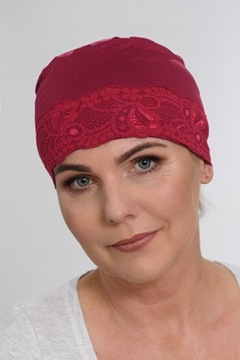 Turban ŚPIOSZEK Z KORONKĄ Turbany Lidia 1/21