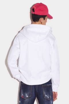 Bluza Mini Icon Zipped Hodie Dsquared2 z kapturem XXL