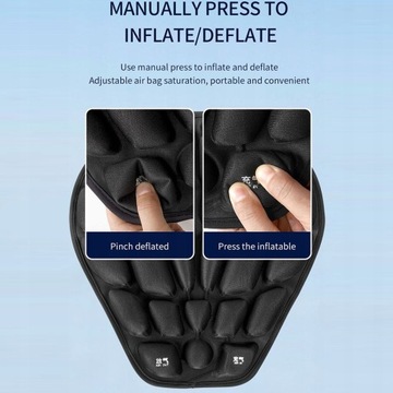 Надувная подушка сиденья для мотоцикла