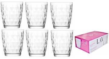LAV komplet 6 szklanek ARTEMIS 340 ml szklanki Wwa