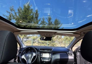 Nissan Qashqai II Crossover 1.5 dCi 110KM 2016 Nissan Qashqai kamera 360 PANORAMA wymieniony rozrzad i olej NAWIGACJA, be, zdjęcie 7