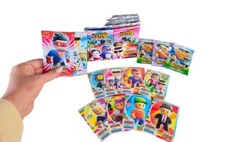 КОЛЛЕКЦИОННЫЕ КАРТОЧКИ STUMBLE GUYS БОЛЬШОЙ НАБОР 288 штук 36 ПАКЕТОВ