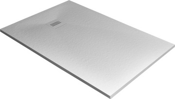 Brodzik marmurowy RADAWAY Kyntos F 100x90 biały